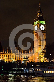 Big Ben and Houses of Parliament, London, UK