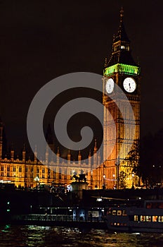 Big Ben and Houses of Parliament, London, UK