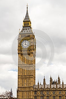 Big Ben and Houses of parliament, London, UK