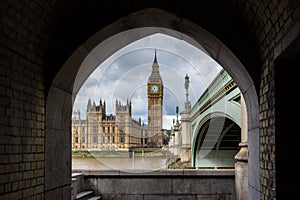 Big Ben and Houses of parliament, London, UK