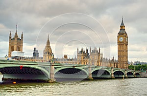 Big Ben and Houses of Parliament, London, UK