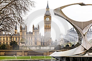 Big ben and Houses of parliament on long exposure