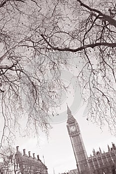 Big Ben and the Houses of Parliament, Westminster, London