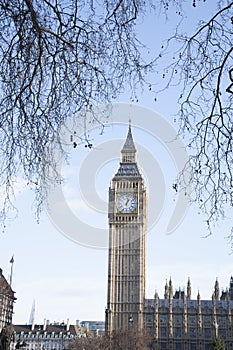 Big Ben and the Houses of Parliament, Westminster, London