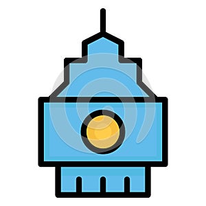 Big ben  Isolated Vector Icon which can easily modify or edit