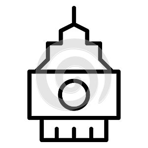 Big ben  Isolated Vector Icon which can easily modify or edit