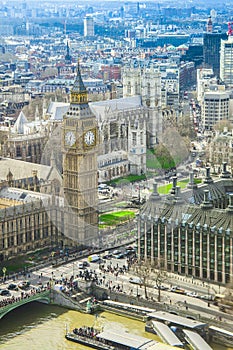 Big Ben in London city