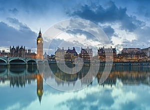 Big Ben in London city, United Kingdom.