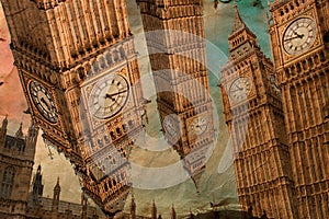 Big Ben, London, digital art