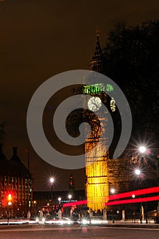 Big Ben, London - Night scene