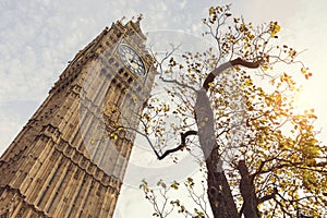 Big Ben in London UK