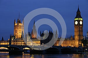 Big Ben at night