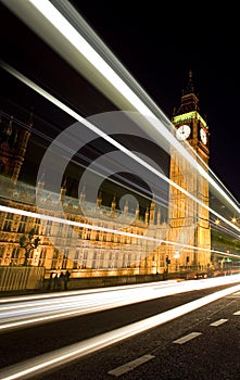 Big Ben at night