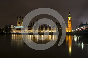 Big ben at night