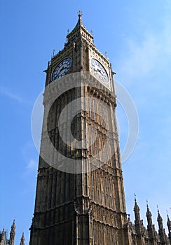 Big Ben and the Parliament Building in London