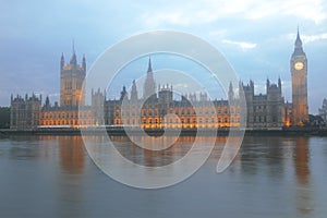 Big Ben and Parliament, London