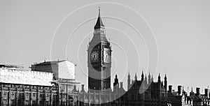 Big Ben Parliament Monument History Concept