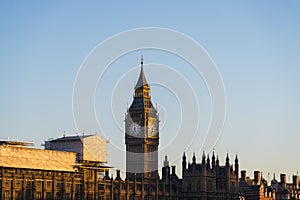 Big Ben Parliament Monument History Concept