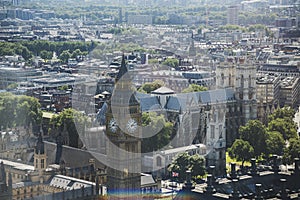 Big Ben Parliament Monument History Concept