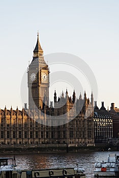 Big Ben Parliament Monument History Concept