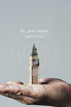 Big Ben and question do you speak English