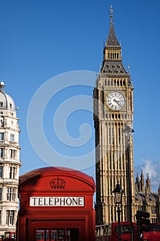 Big Ben and Red Phone Booth