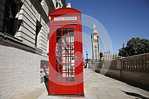 Big Ben and Red Telephone Booth