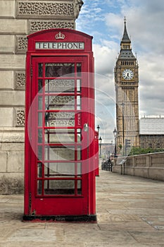 Big Ben and telephone booth