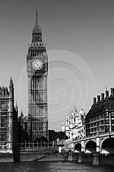 Big Ben and Westminster Bridge