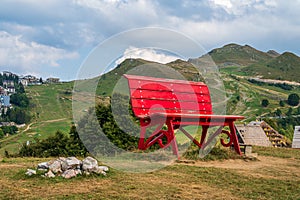 Big Bench in Prato Nevoso