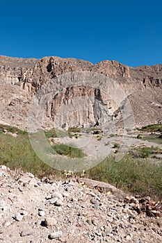 Big Bend National Park - Rio Grande River Border Landscape - Boquillas Canyon