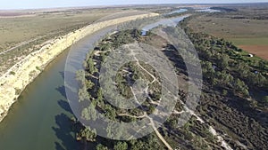 Big Bend on River Murray near Nildottie