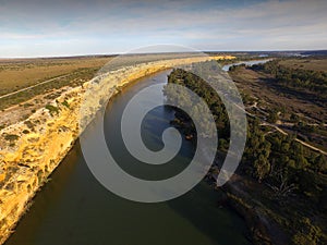 Big Bend on River Murray near Nildottie photo