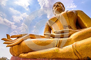 The big Bhuda statue in Thailand