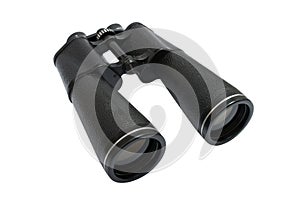 Big black binoculars