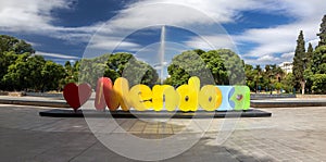 Mendoza Plaza Independencia Panoramic View City Skyline photo
