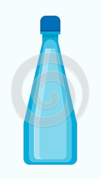 Big blue plastic bottle of fresh potable water.