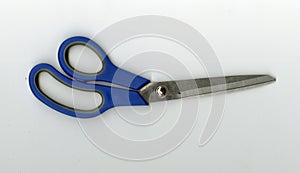 Big blue scissors
