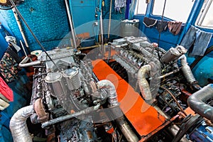 Big boat engine