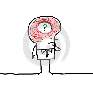 Big brain man & memory desorders