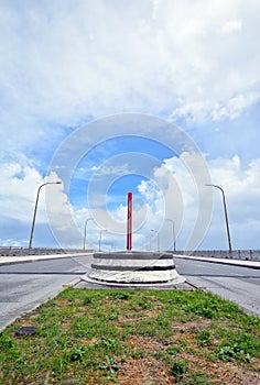 Big bridge of Okinawa Japan