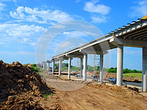 Bridge work in progress