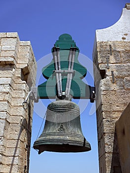 Big bronze bell.