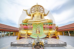 Big Buddha or Buddha Santi Dhipanath Big Buddha Temple on Koh Samui, Sarat Thani Province, Thailand photo