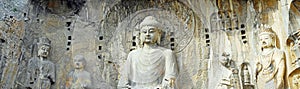 The big buddha of Longmen Grottoes in china