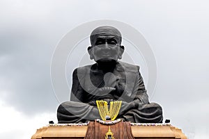 big Buddha, Luang Phor Tuad Buddha in Wat Huai Mongkhon temple H