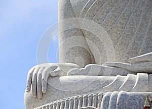 Big Buddha monument on the island of Phuket i