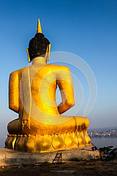 Big buddha in Pakse photo