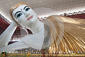 Big Buddha, Shwethalyaung Reclining Buddha.