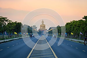 Big buddha at Singburi Thailand